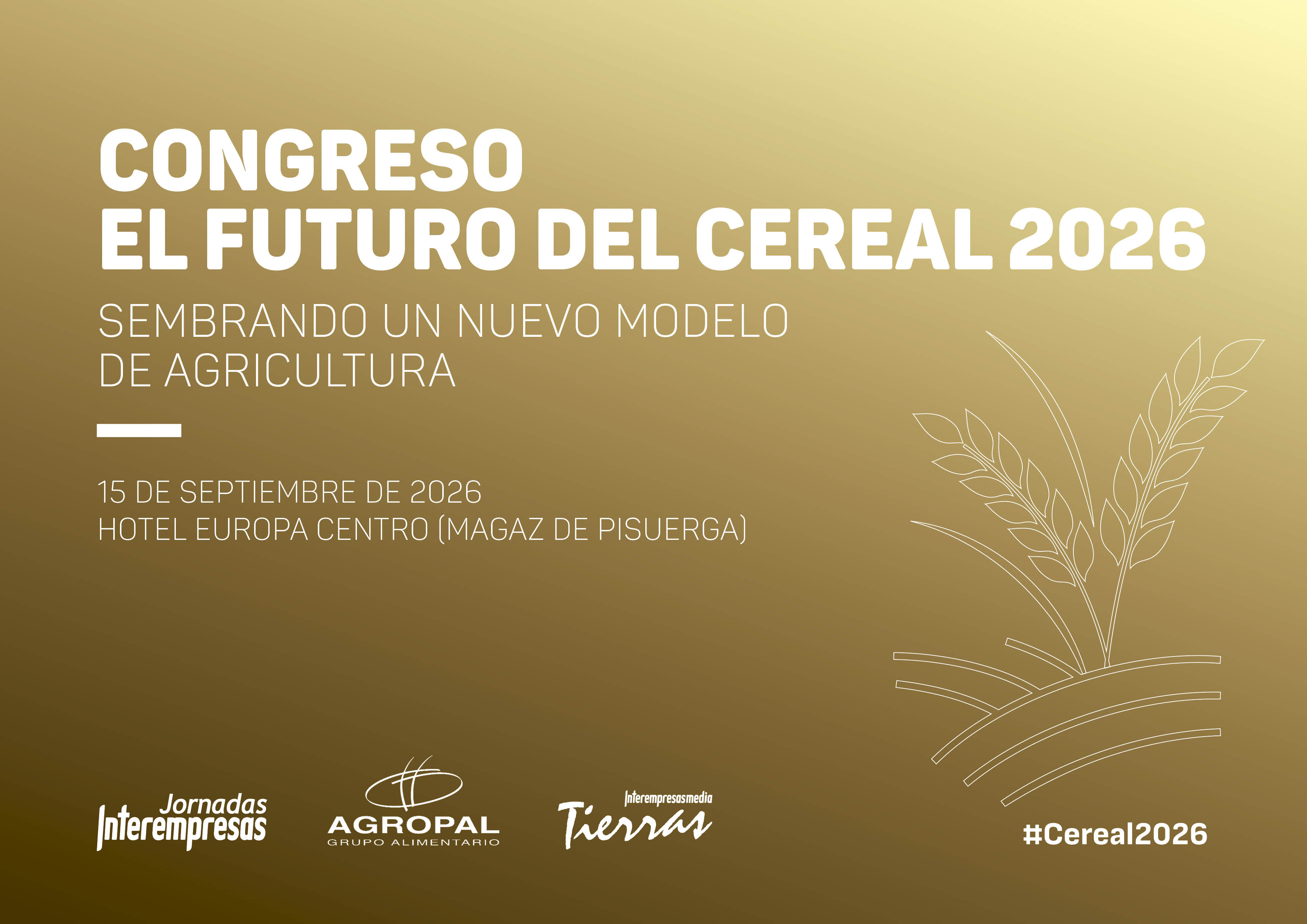 Cartel de Congreso 'El Futuro del Cereal' 2026