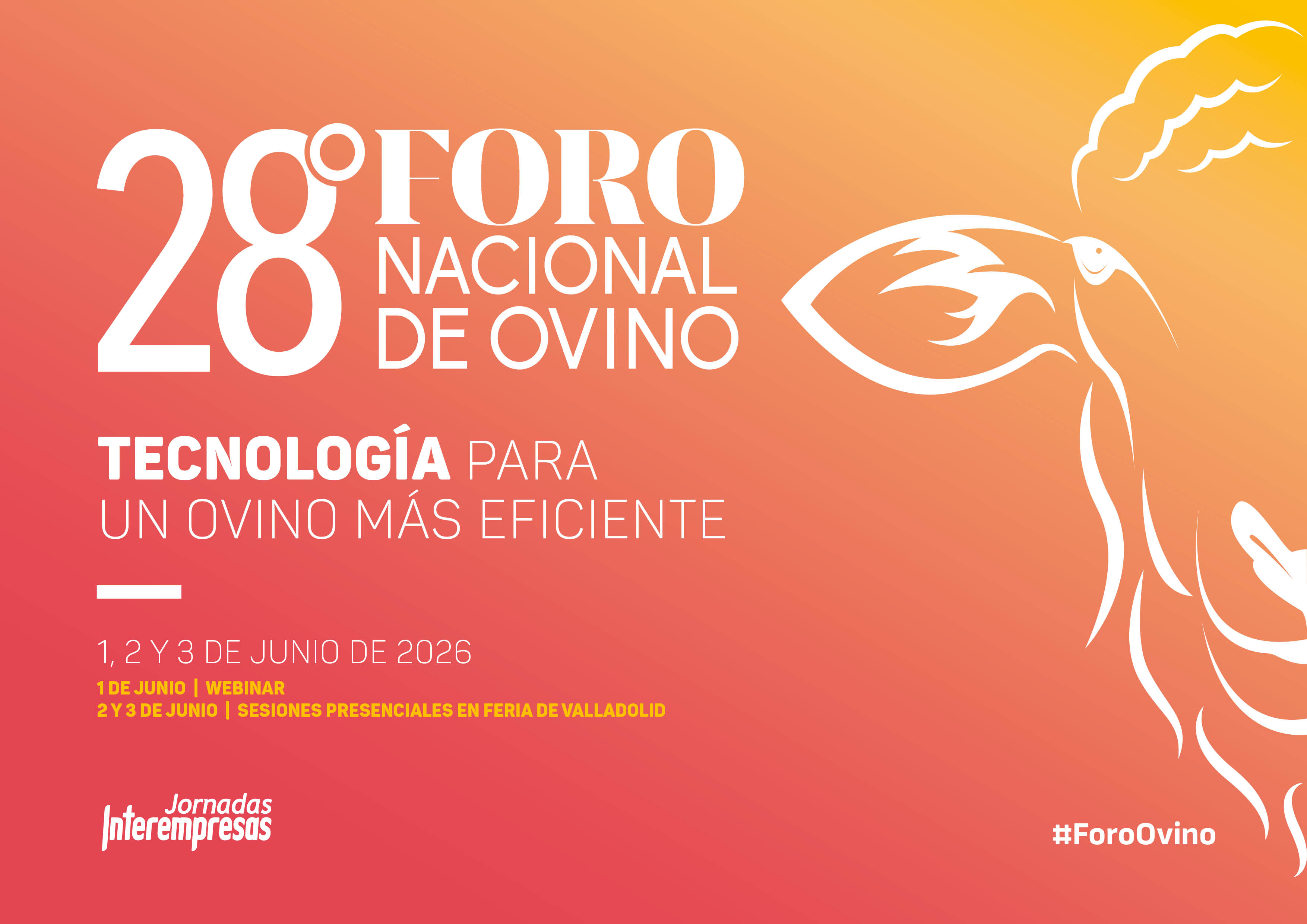 Cartel de Foro Nacional de Ovino 2026